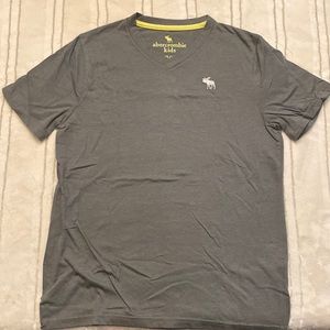 Boys Abercrombie Gray T - Shirt